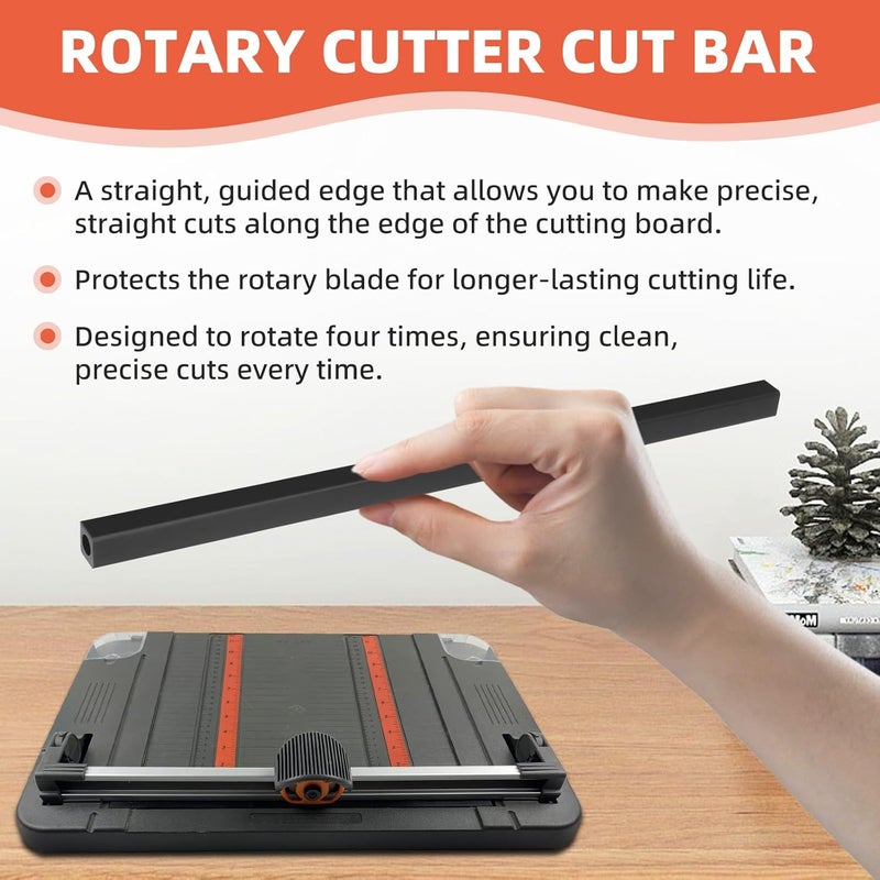 PROSOCOOL 95827097 Rotary Cut Bar Replacement for Fiskars Cutter Replacement Cutting Bar,Ideal for Printing Shops, Libraries and Offices - Image 4